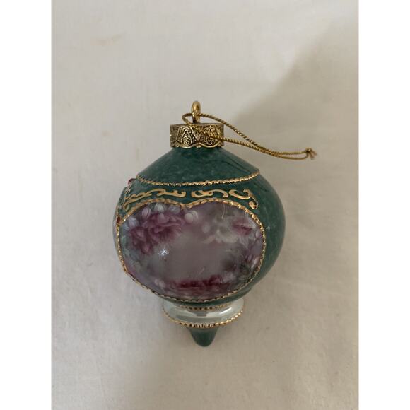 Bradford Editions Ornaments Lena Liu's Hummingbird Green Heirloom Porcelain - Picture 4 of 6